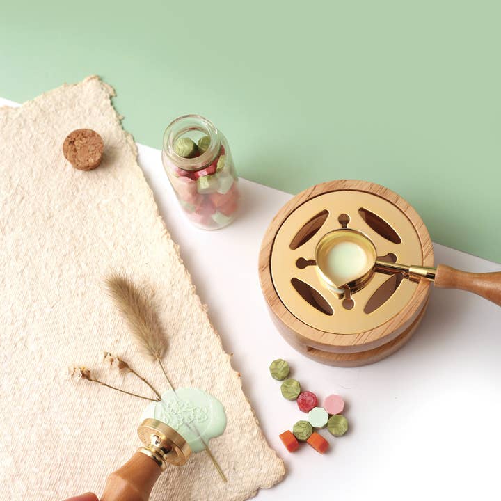 Graine Créative – wholesale Återförsäljarskyltning – Kit för blomformad sigill och förseglingsvax11