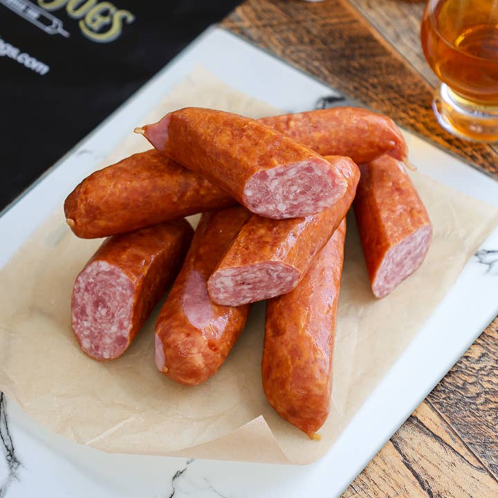 Booze Dogs - Wholesale Sausage - Bourbon Sausage (Bratwurst)
