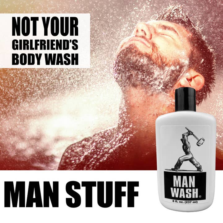 Man Stuff - Wholesale 2-in-1 Shampoo & Body Wash - Men's - Man Wash®