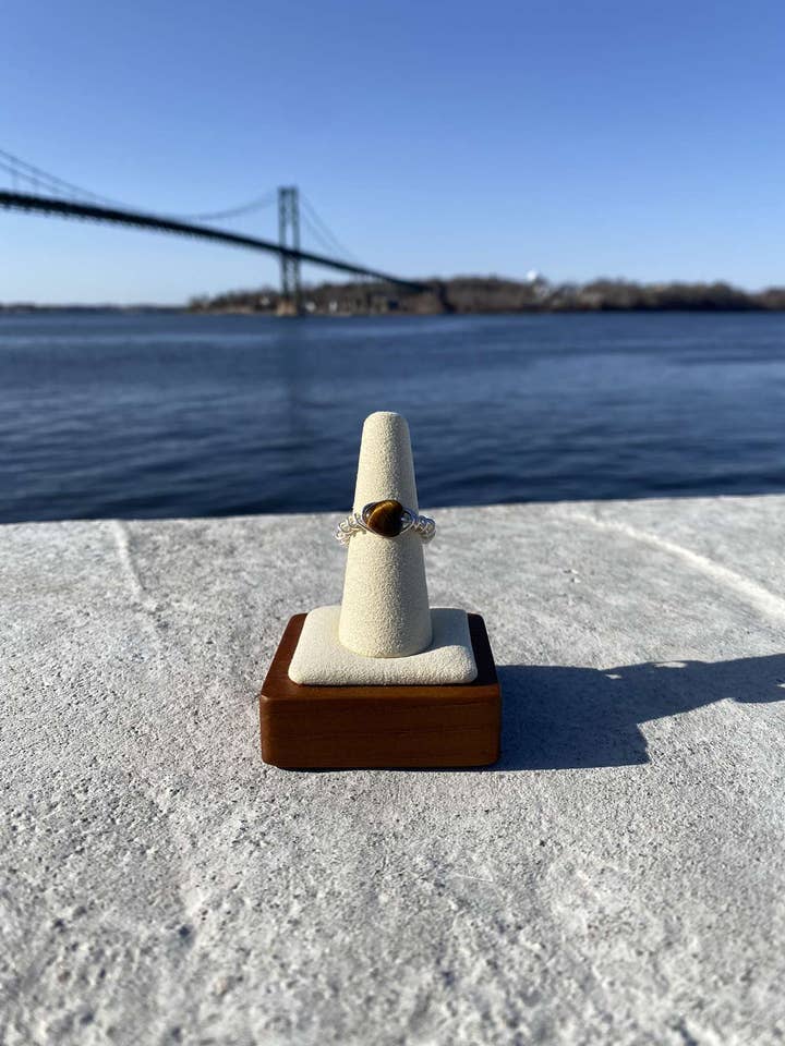 Heart Stone Rings for wholesale by Slangin Rockz