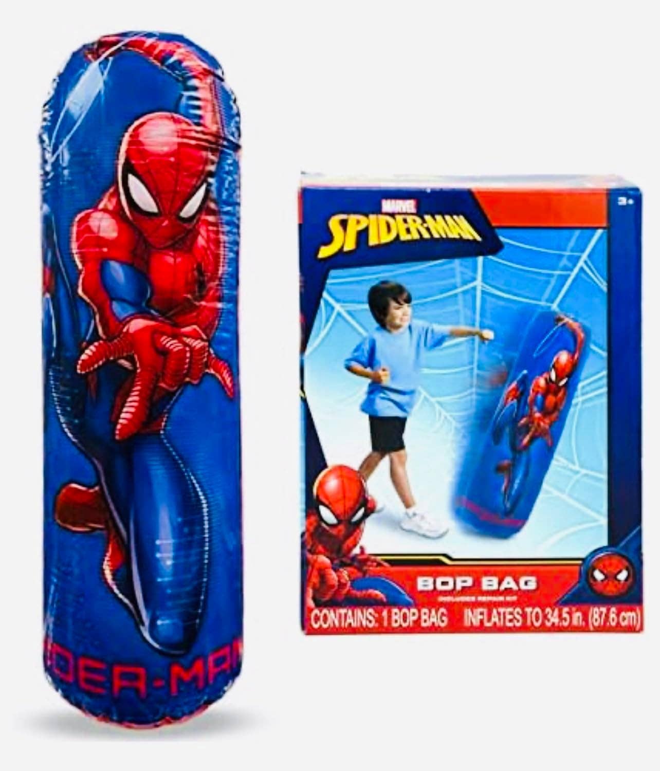 Innovarix - Wholesale Sporting Game - Kids & Baby - Spiderman Bop Bag - 34.5" kids punching bag great for partys2