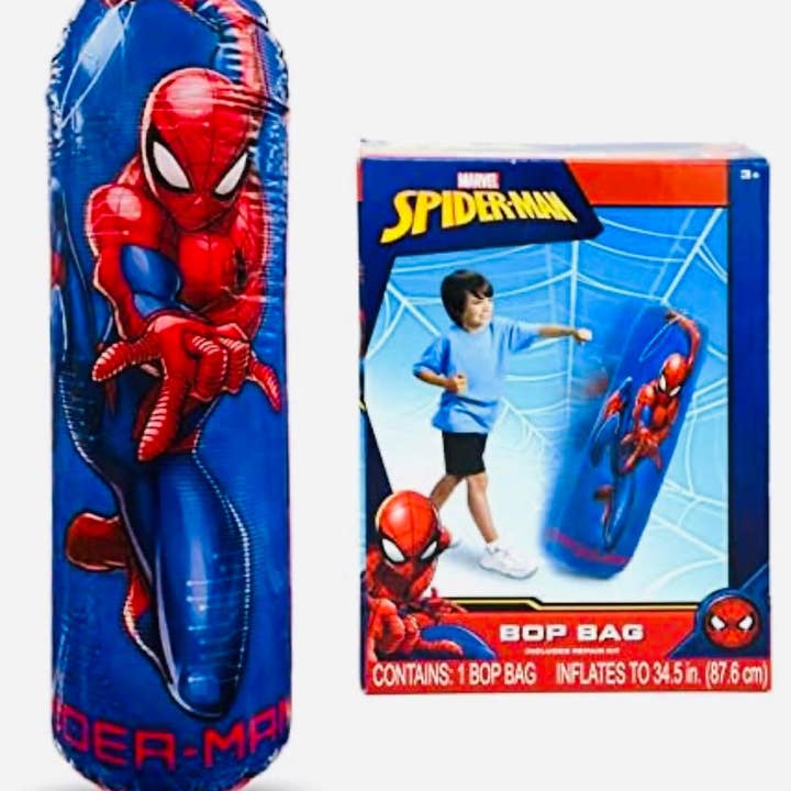 Innovarix - Wholesale Sporting Game - Kids & Baby - Spiderman Bop Bag - 34.5" kids punching bag great for partys2