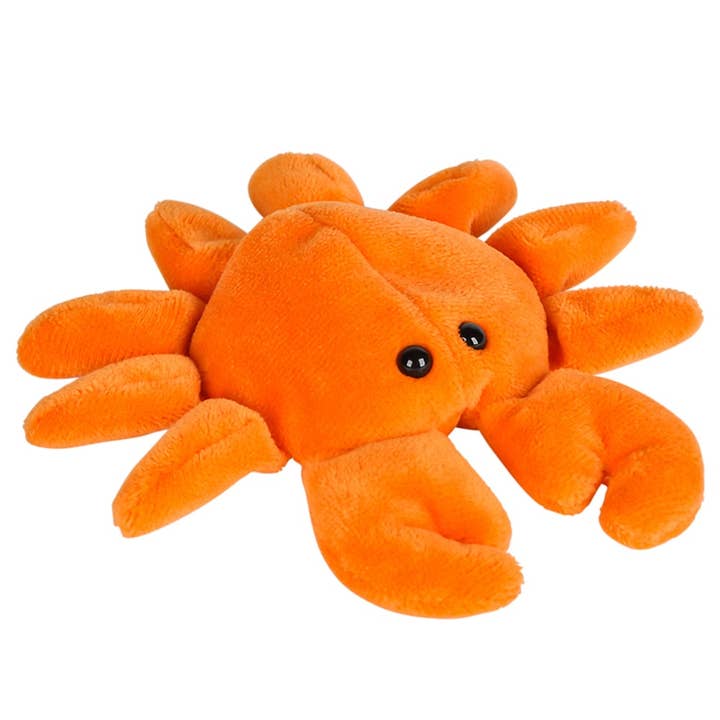 La Luna Bella - Toys - Wholesale Stuffed/Plush Toy - Kids & Baby - 3.5" MIGHTY MIGHTS CRAB LLB Plush Toys3
