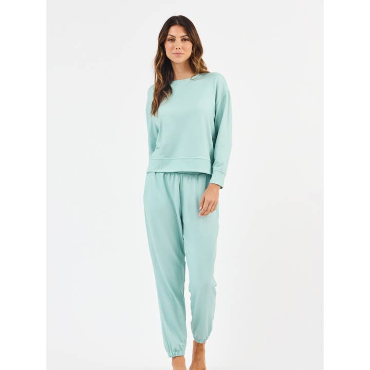 Sophie Jogger Set | Seafoam for wholesale by Mary Square