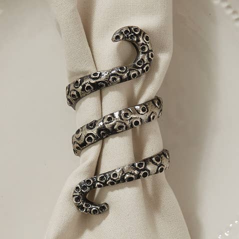 Split P - Wholesale Napkin Ring - Octopus Napkin Ring0