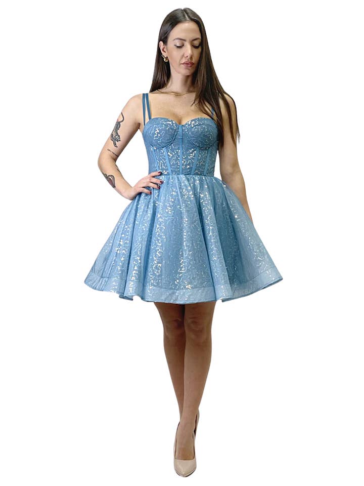 Robe courte LUCILLA pour la vente par Joana