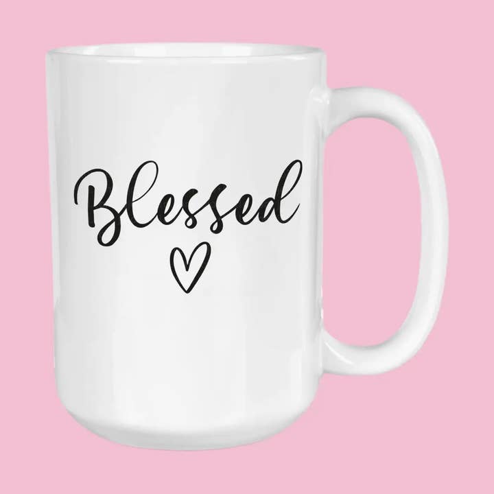 Blessed, Coffee Mug, Gift for wholesale by The Sip Society
