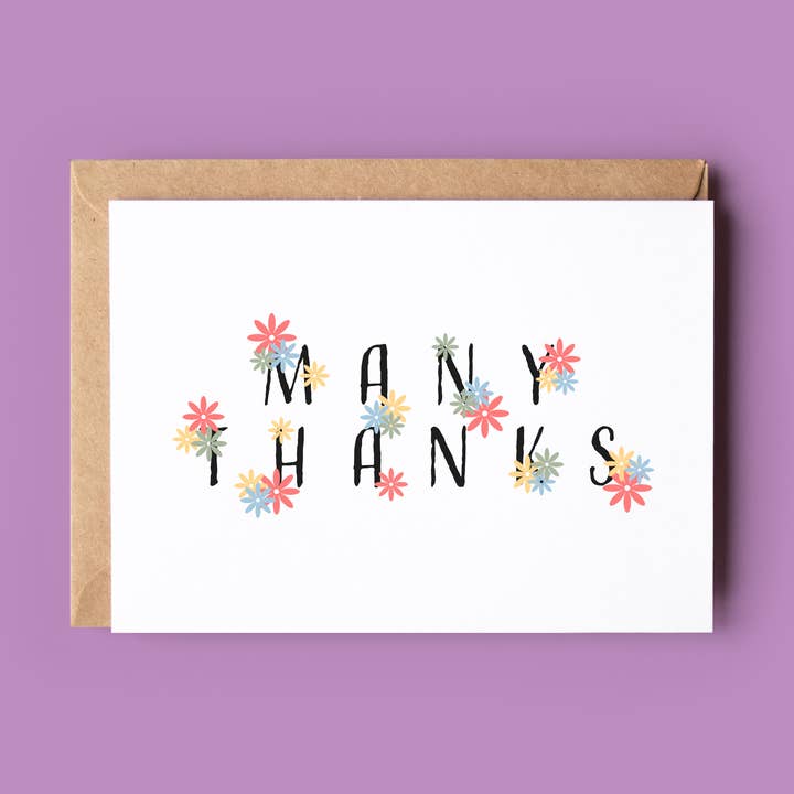 Molte grazie per la vendita all'ingrosso da parte di Wonky Cards