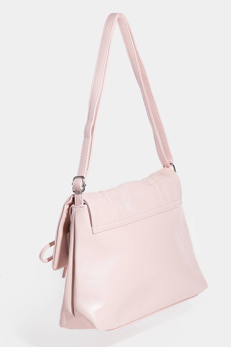 Collections by Fame Accessories - Vente Sac porté épaule – femme - Sac carré nœud en cuir6