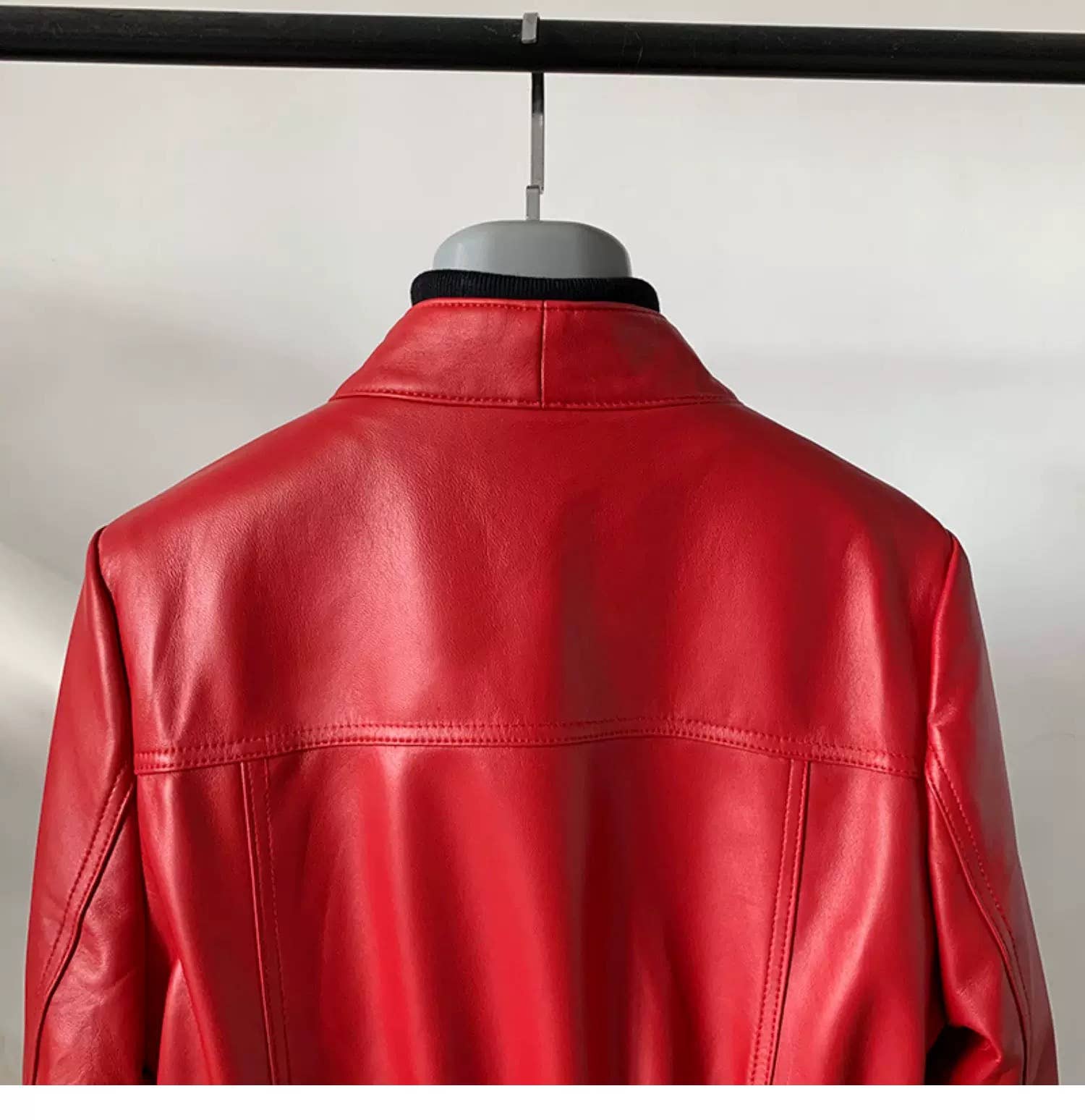 Productseeker – Casaco de couro - Mulher por atacado – Casaco Feminino em Pele de Carneiro Genuína BL41Y com Design Slim Fit6