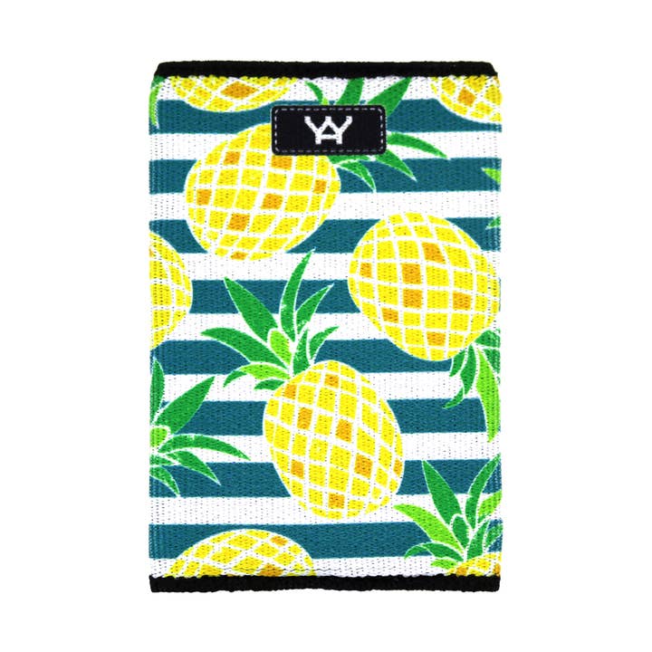 YaYwallet - 1321 Pineapple Stripe - Slim Wallet for wholesale by YAY NOVELTY