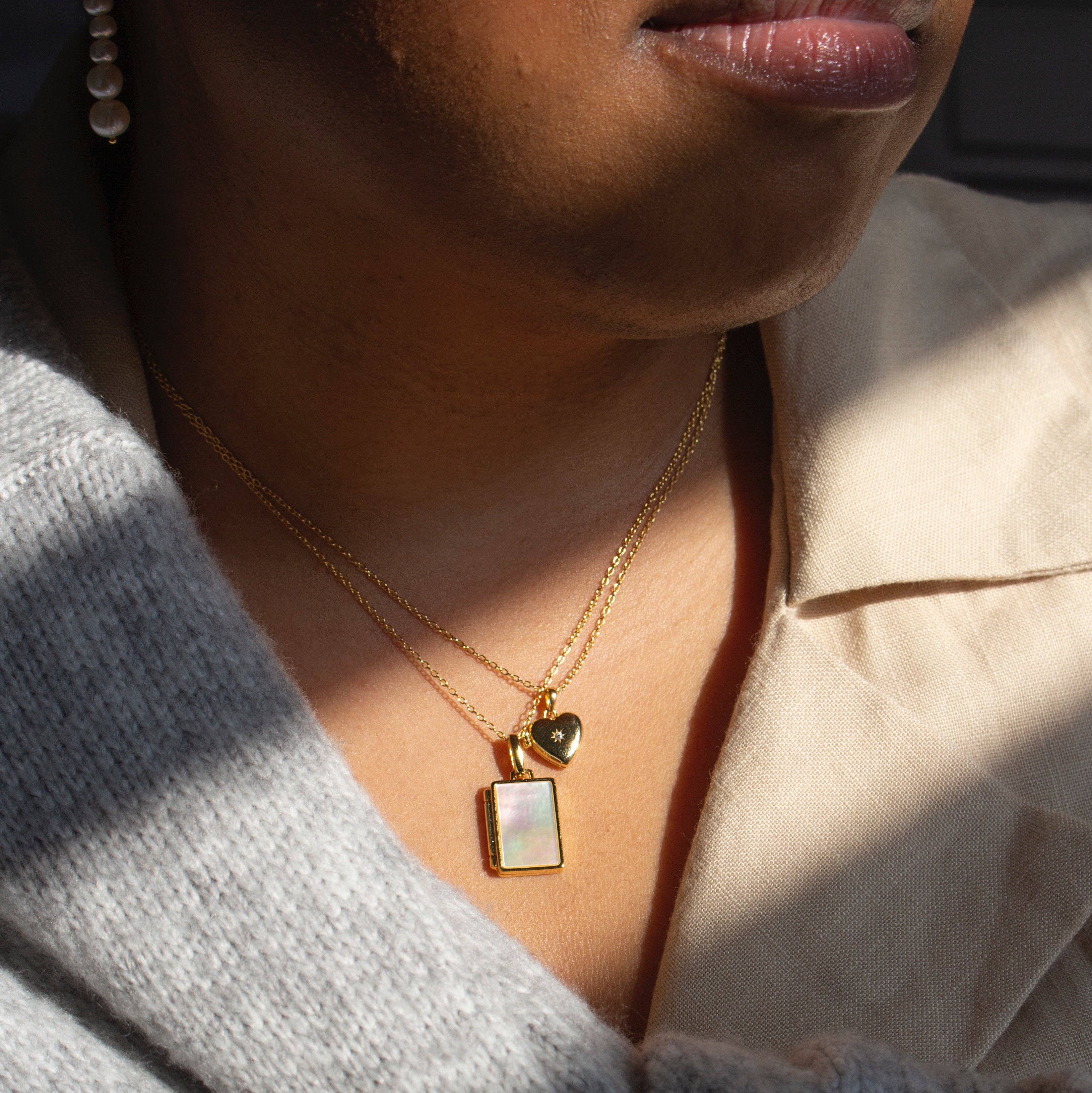 fyb jewelry - Vendita all'ingrosso Collane con medaglione - MEDAGLIONE CUORE CIMELIO ORO4