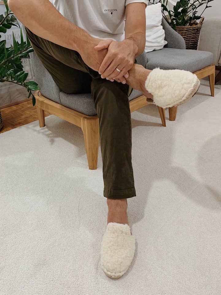 Colorado Ull tofflor för män för wholesale av INTUITIVA