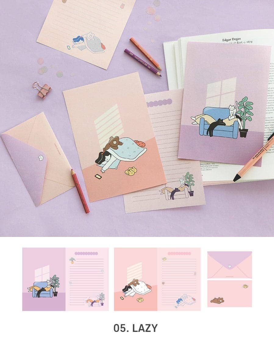 Notable Designs (UK) – wholesale Stationery/notecard set – Iconic Haru Letter Set7