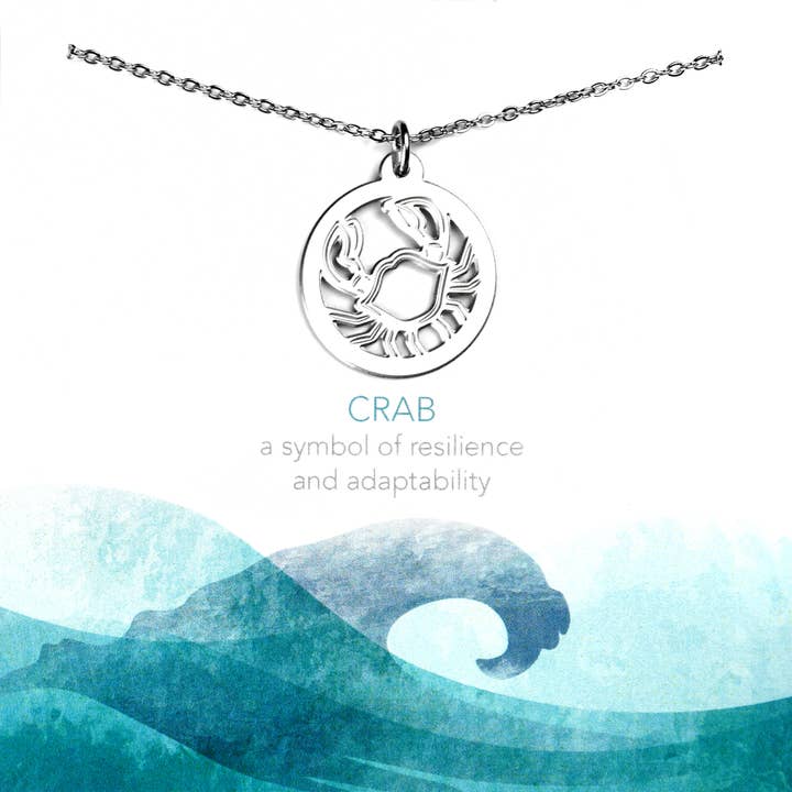 Crab Necklace for wholesale by Melissa Lew