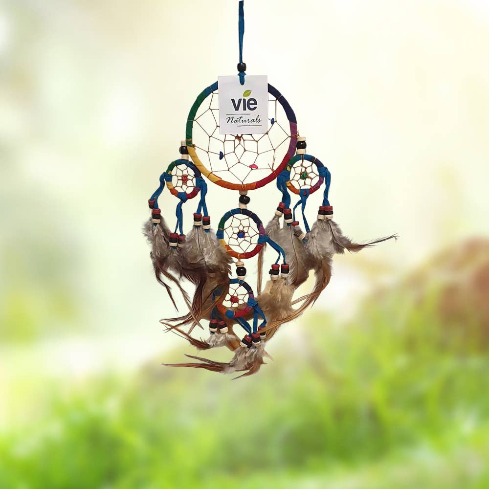 VIE - Wholesale Dream Catcher - Dream Catcher, 9cm Ring with 4 Smaller Rings17