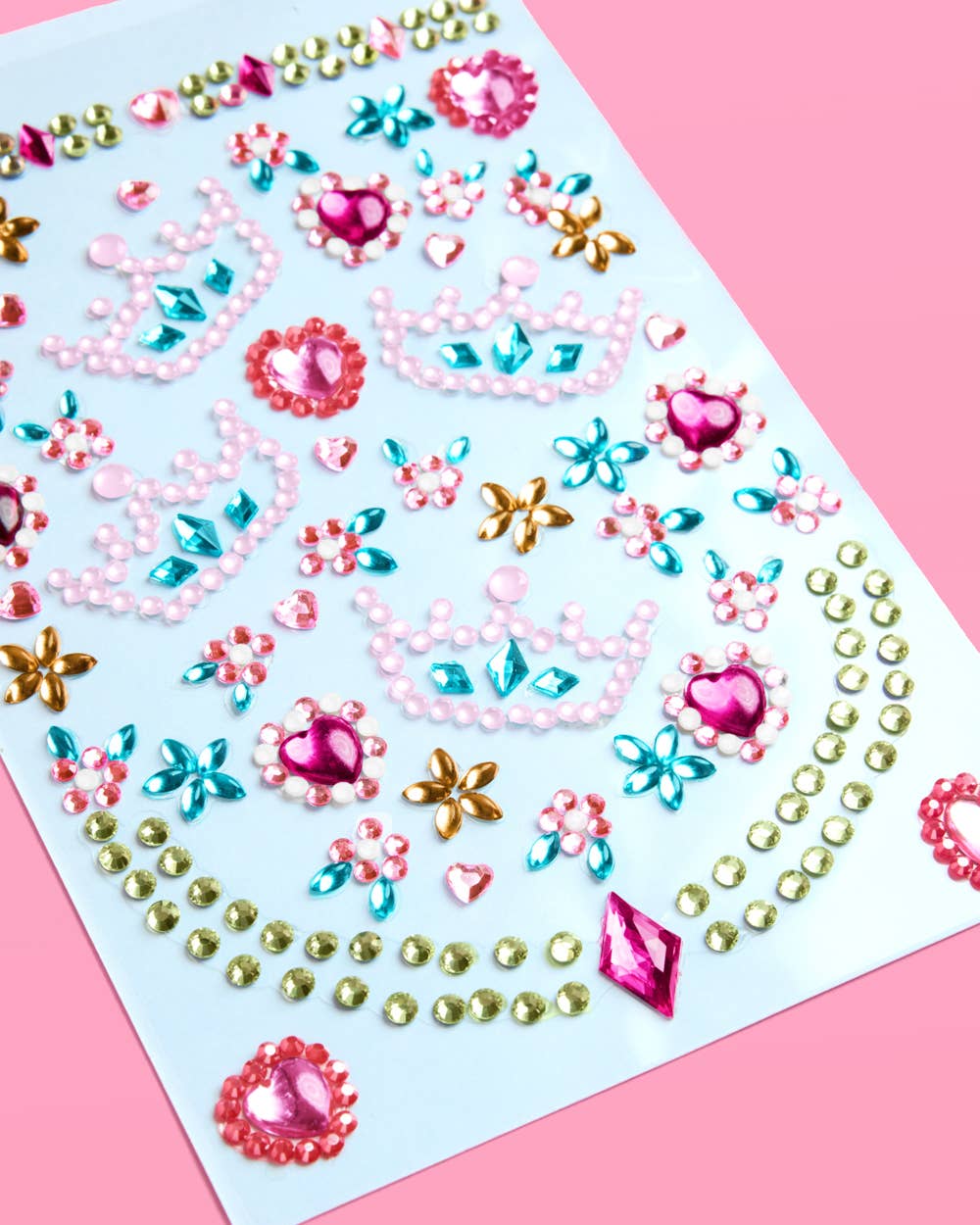 xo, Fetti - Vente Paillettes pour le corps - Ensemble de Gemmes Jolie Princesse - 53 gemmes adhésives1