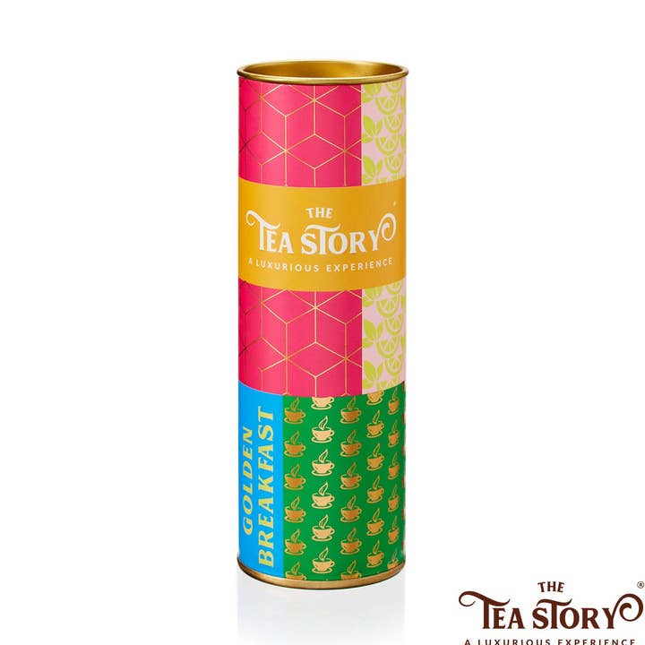 The Tea Story - Wholesale Tea Bags - Golden Breakfast Tea Tube
