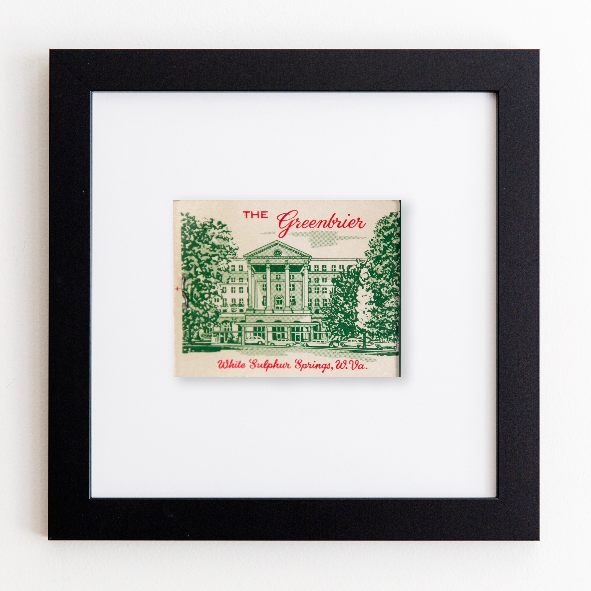 Match South - Vente Affiche d'art - Le Smokeshop Greenbrier2