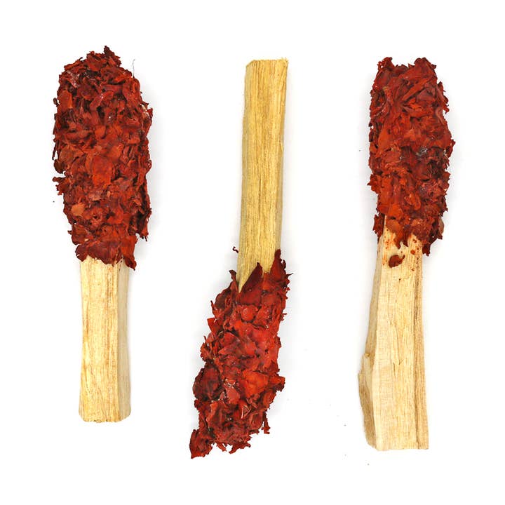 Dyppet Sunburst Blossom Palo Santo Pops for engroshandel hos Designs by Deekay Inc.