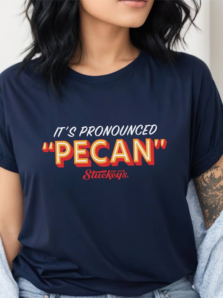 www.sweetvintagetees.com - Wholesale Screen Printed T-Shirt - Women's - Stuckey's® It's Pronounced 'Pecan' Tee0