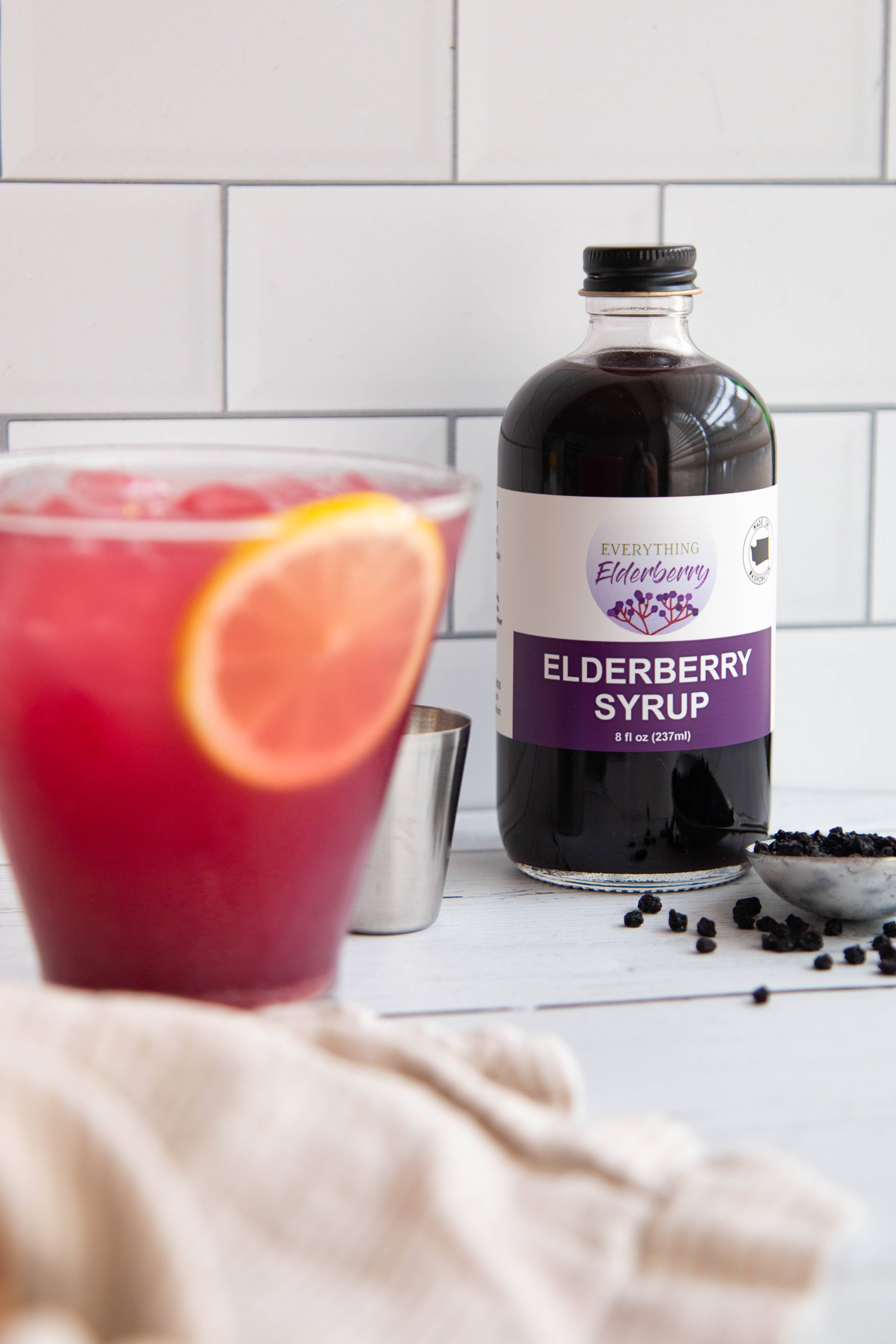 Everything Elderberry - Wholesale Oral Supplement/Vitamin - 8oz Elderberry Syrup2