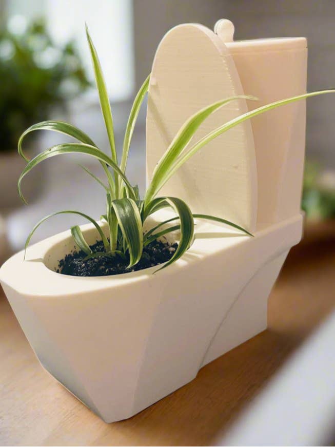 The Flush & Flourish Planter with Drip Tray for wholesale by Genetic Designs