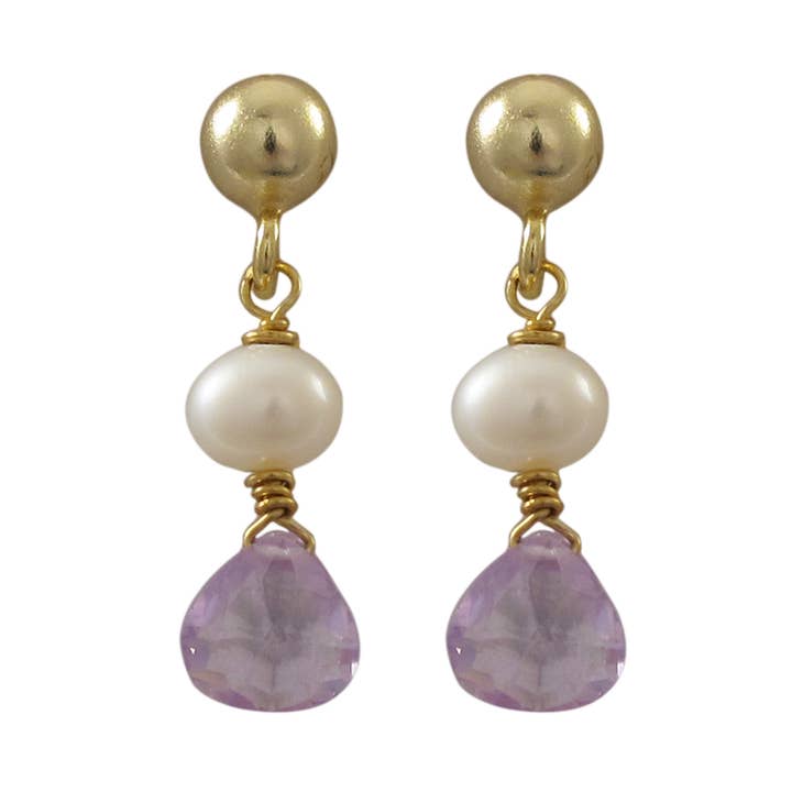 Dlux Jewels - Wholesale Beaded/Pearl Necklace - 7mm Blue Ab Preciosa Beads Gold Plated Brass Necklace0