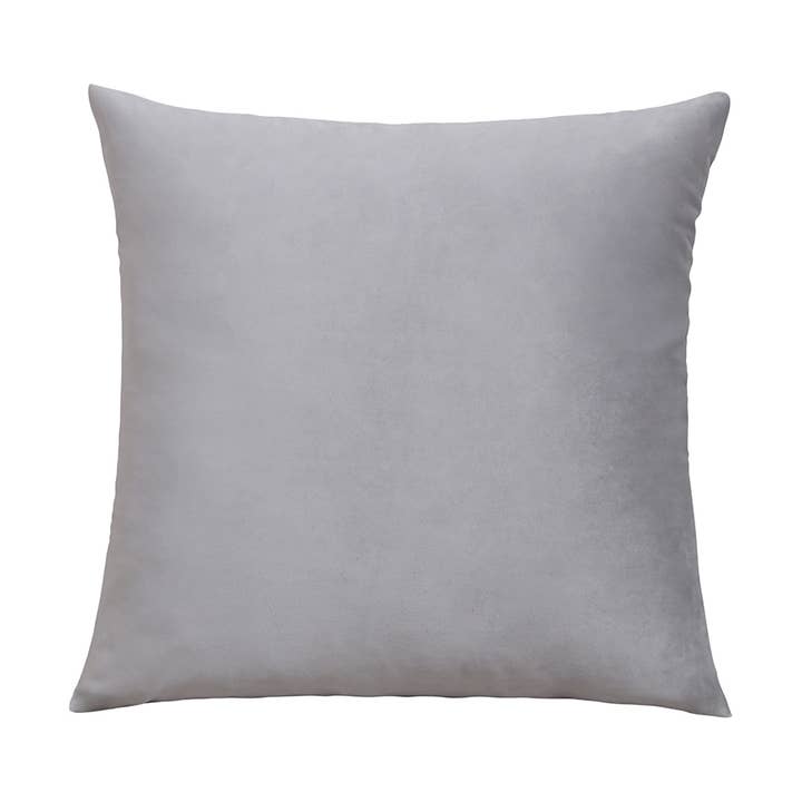 Silver Luxury Velvet Throw/Decorative Pillows, Cushions for wholesale by Study Room