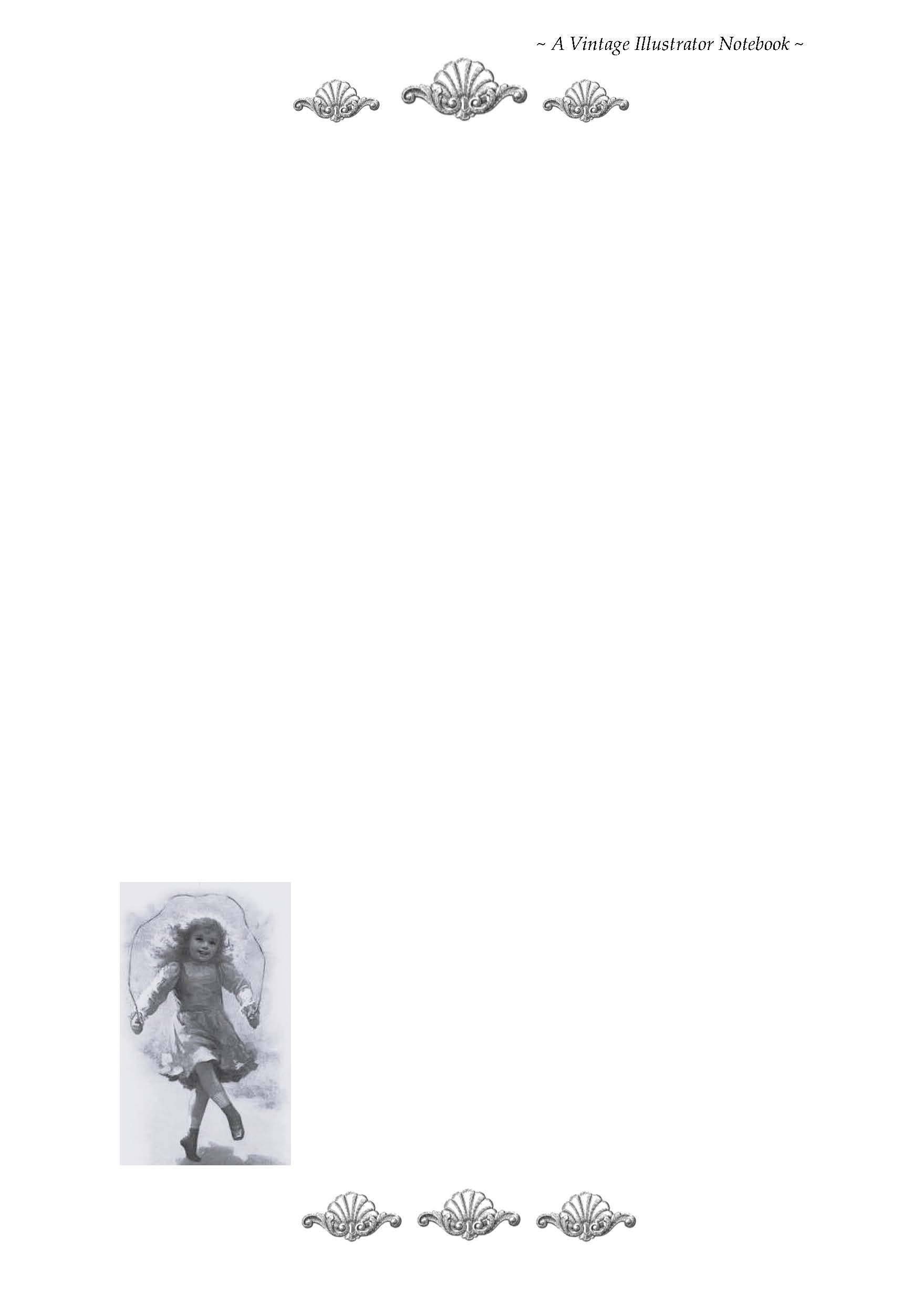 VINTAGE LADIES COLLECTION - Wholesale Scrapbook - Vintage Illustrators Collection: PHOEBE SPIRALBOUND NOTEBOOK10