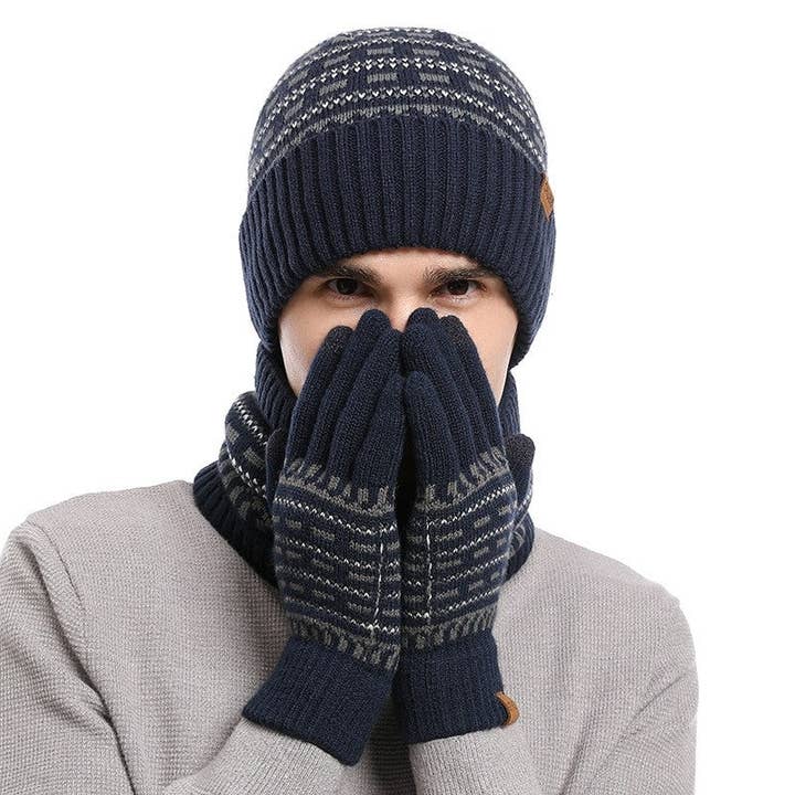 Set Cappello Sciarpa Guanti a Maglia per la vendita all'ingrosso da parte di UZ Wholesale Store