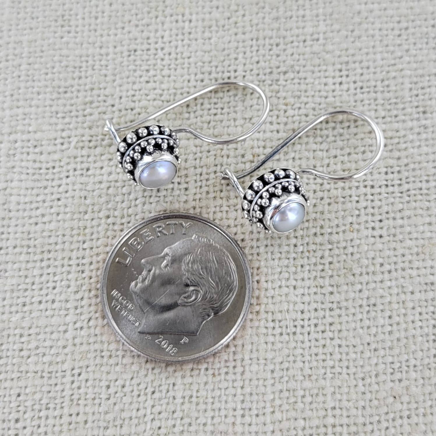 Sadie Green's Jewelry - Wholesale Dangle Earrings - Sterling Silver Round Dangle Earring PTR-E292A2