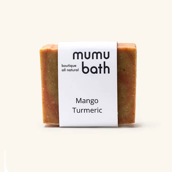 Mumu Bath - Wholesale Bar Soap - Mango Turmeric Soap with Avocado Oil