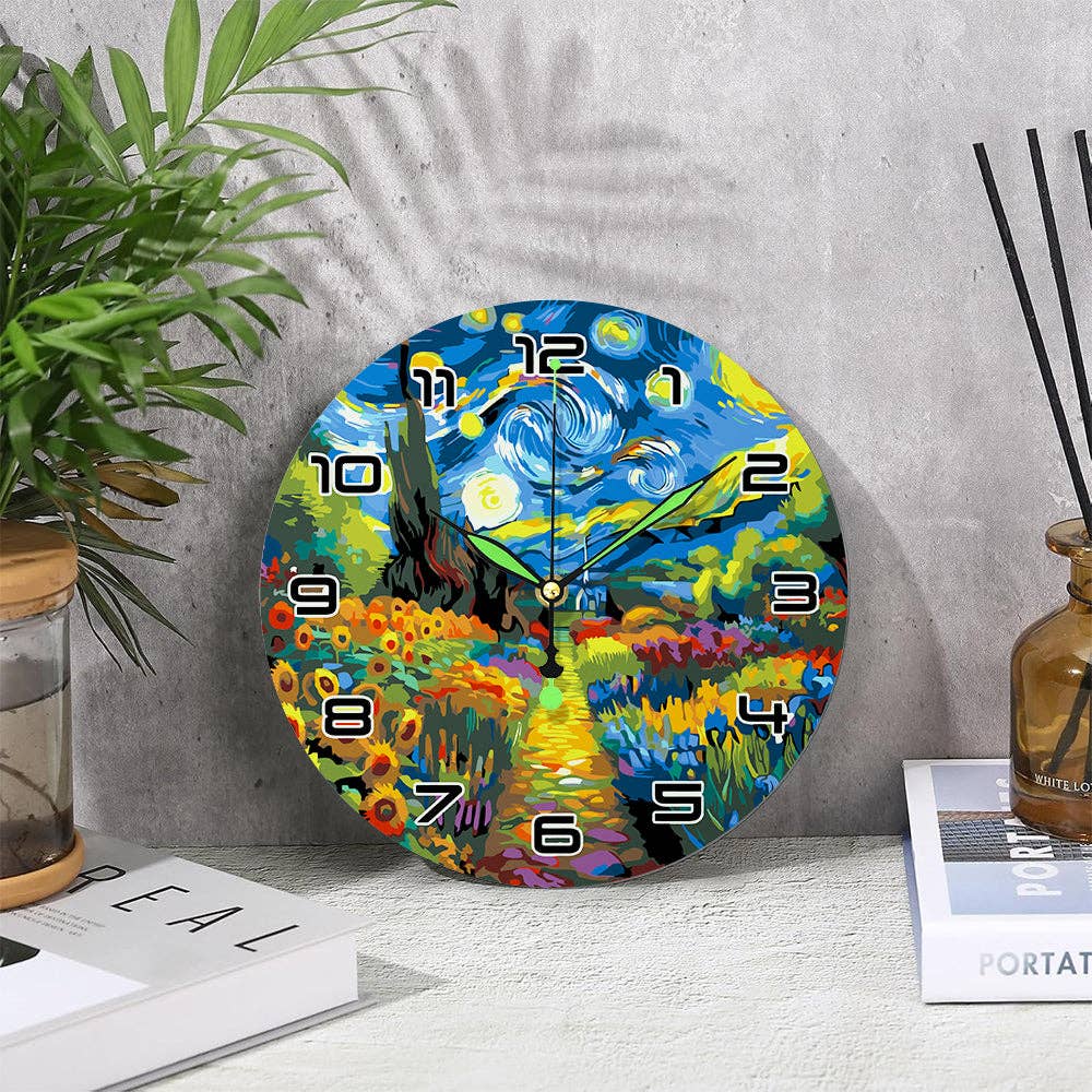 Paint Your Numbers – Engroshandel DIY-hobbysæt – Mal Øjeblikket – Stjernehave Urkit18