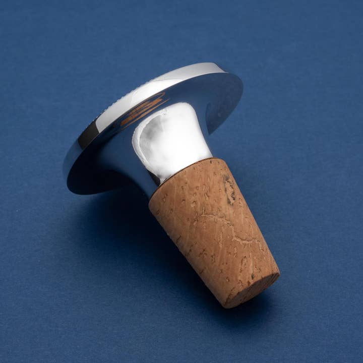 Botella de corcho Perl plateada (en estuche) para venta al por mayor de Gebrüder Reiner GmbH & Co. KG