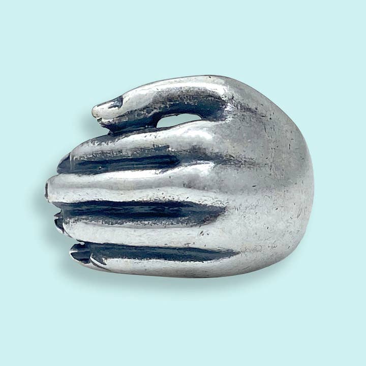 Silver Hand Ring för wholesale av Ornamental Things