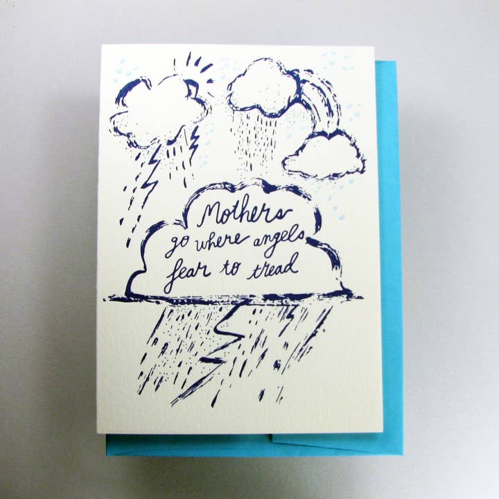 Mothers Go Where Angels Fear for wholesale by Wolf & Wren Press