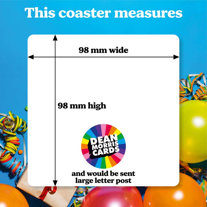 Dean Morris Cards – wholesale Underlägg – Mocha choca Latte Coaster1