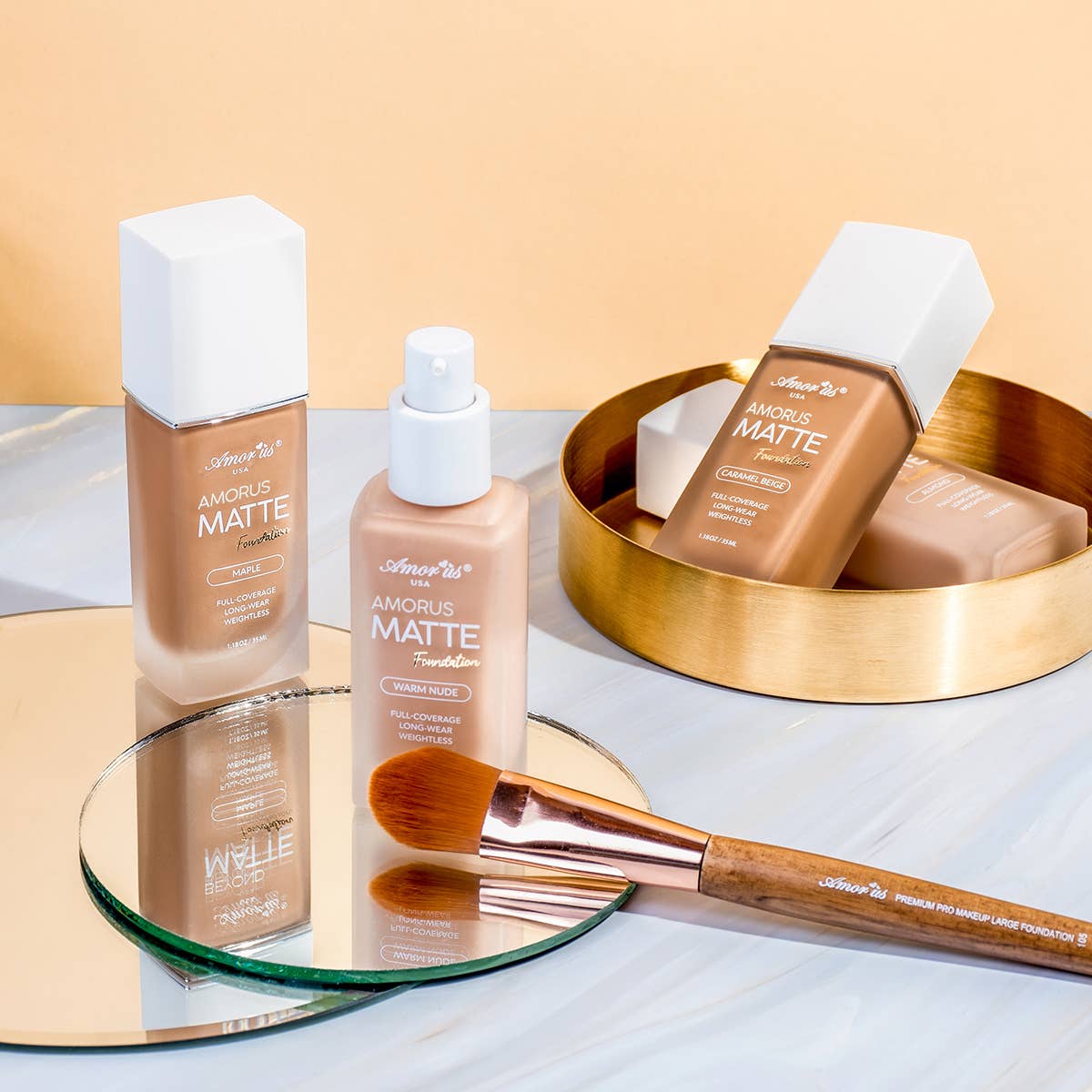 Amorus USA - Wholesale Foundation - Amorus Matte Foundation(Beyond Matte Foundation) Display3