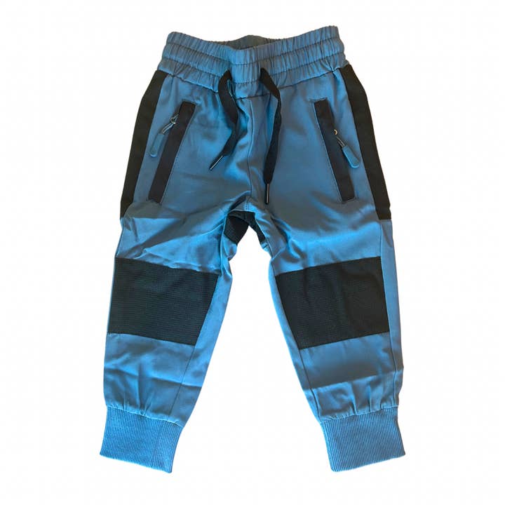 Calças de caminhada - azul resistente à água por atacado de Keep the Littles Wild