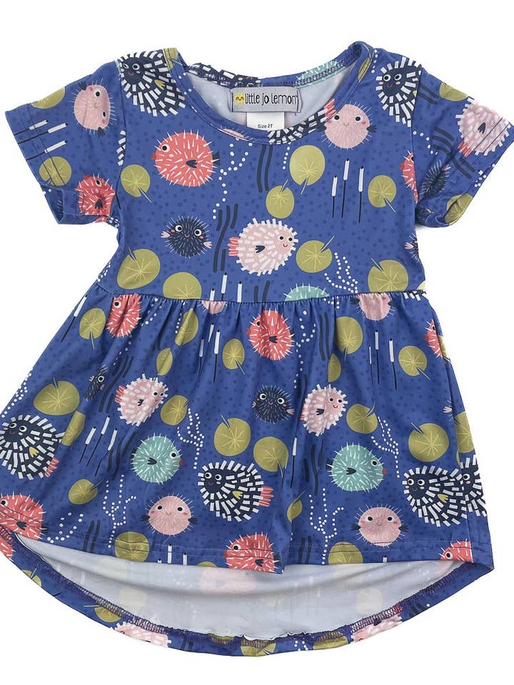 Perfect Pufferfish Tunic for wholesale by Little Jo Lemon