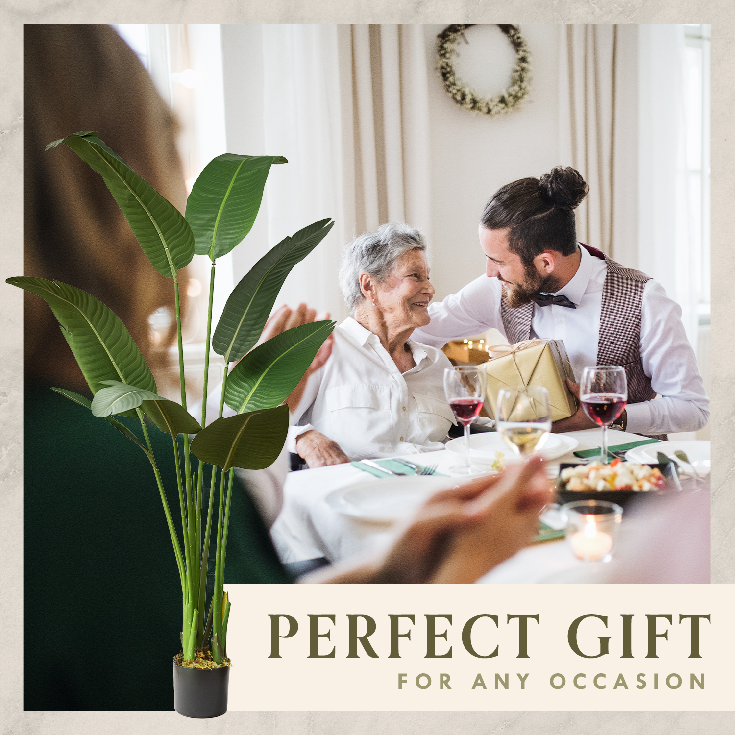 Forever Leaf - Wholesale Artificial Plant - Faux Bird of Paradise Tree 5 Feet5