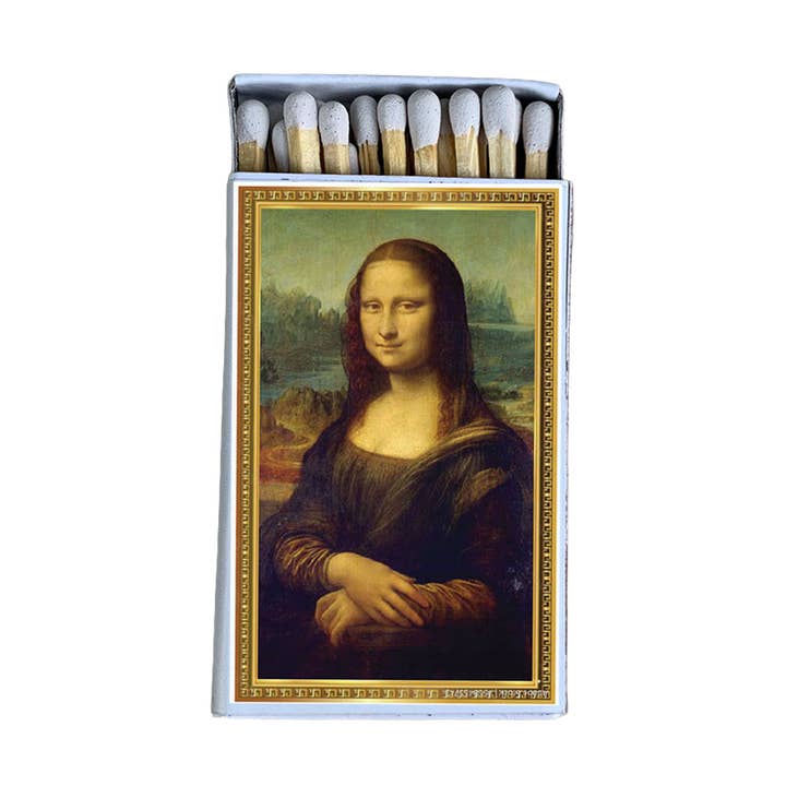 Matches • Art • Mona Lisa da Vinci • Home Decor for Candles for wholesale by Most Amazing