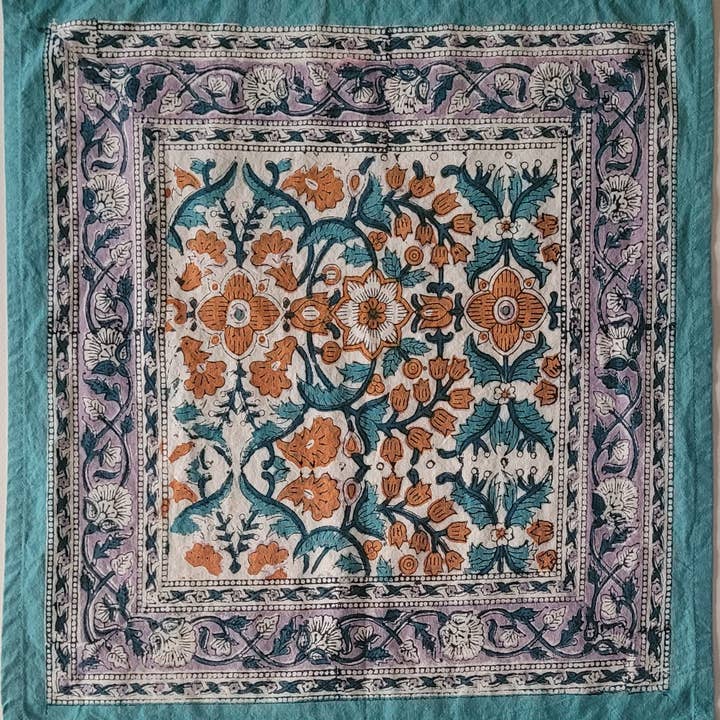 Tamra Copper LA - Wholesale Dinner & Cloth Napkin - Block-Printed Cotton Napkins – Set of 2