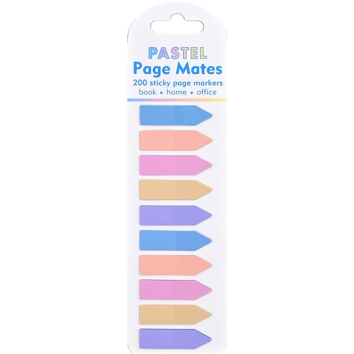 Peter Pauper Press - Wholesale Bookmark - Pastel Arrows Page Mates