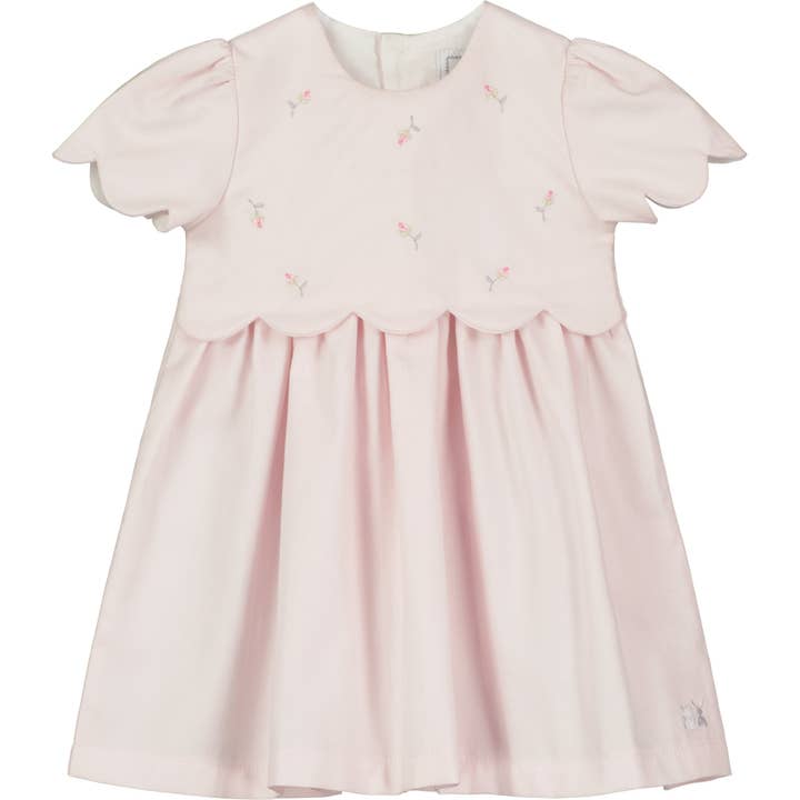 Faith Pretty Pink Baby Girls Dress for wholesale by Emile Et Rose