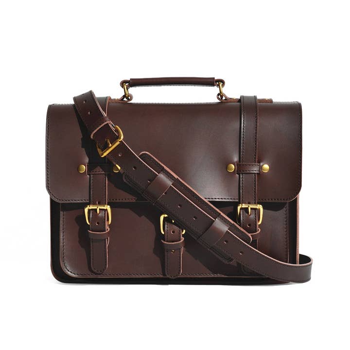 Marlondo Leather Co - Wholesale Briefcase – Unisex - Businessman's Briefcase6