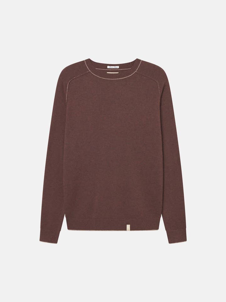 Pull en maille mérinos mélangée - Lumber pour la vente par COLOURS & SONS