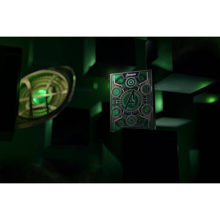 Cardshouse - Wholesale Playing Cards - Avengers Green Edition The Infinity Saga Theory11 Playing Ca