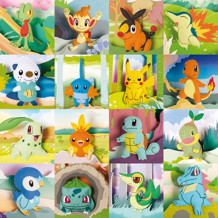 Simon & Schuster - Wholesale Crafts, Hobbies & DIY - Pokemon Felties: How to Make 16 of Your Favorite Pokemon by Pikachu Press1